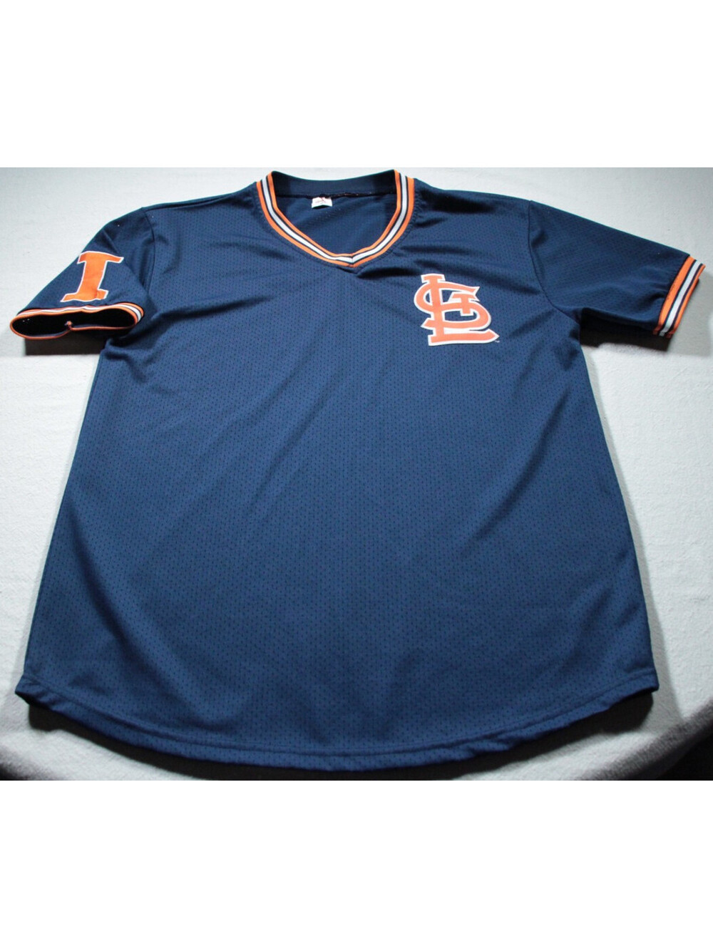 University of Illinois Fighting Illini St. Louis Cardinals Jersey XL Baseball